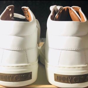 Jimmy Choo Leather Sneakers